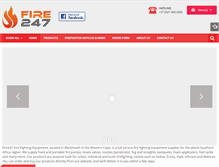 Tablet Screenshot of fire24seven.com